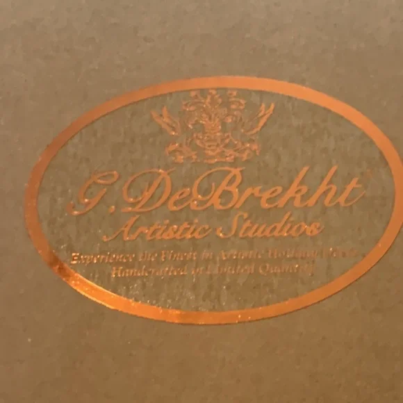 Set of 12 G. DeBrekht 12 Days of Christmas Wood Wooden Ornaments w/ Box + Wreath - Picture 6 of 8